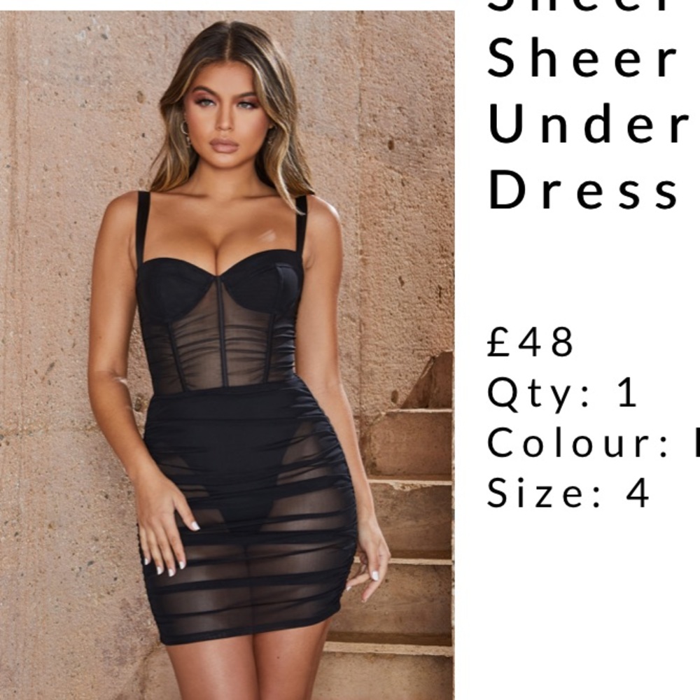 Oh Polly - Black dress